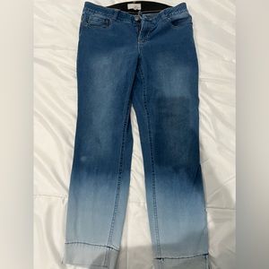 Capri jeans, stretchy, comfy